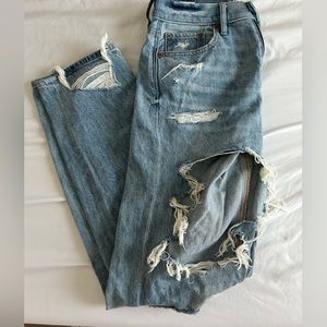 American Eagle Ripped Blue Jeans